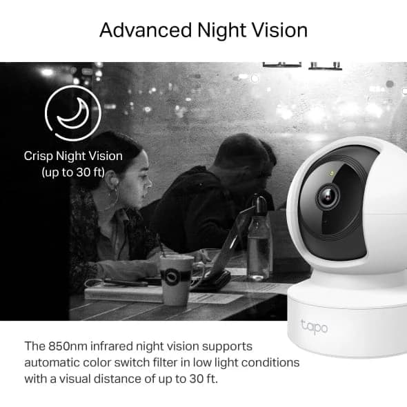 3MP Indoor Security Camera Tapo C212