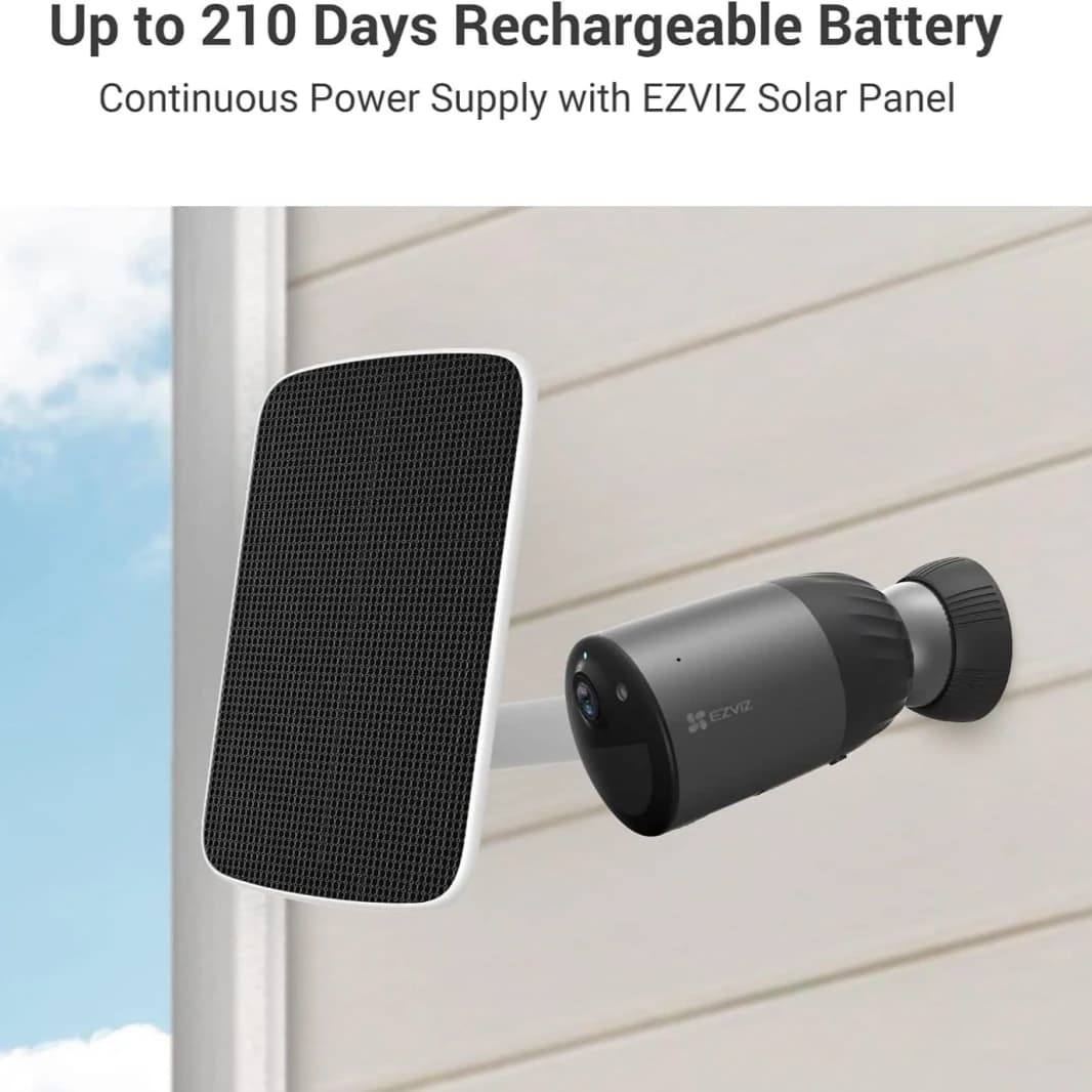 Ezviz 2MP Solar Camera Kit BC1C-SP
