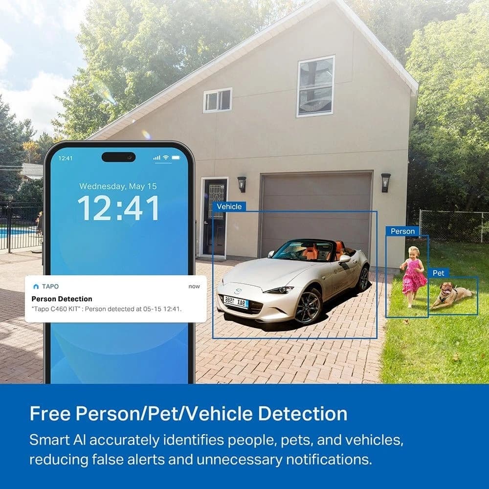 Tapo 8mp Smart Solar-Powered Security Camera | C460 Kit