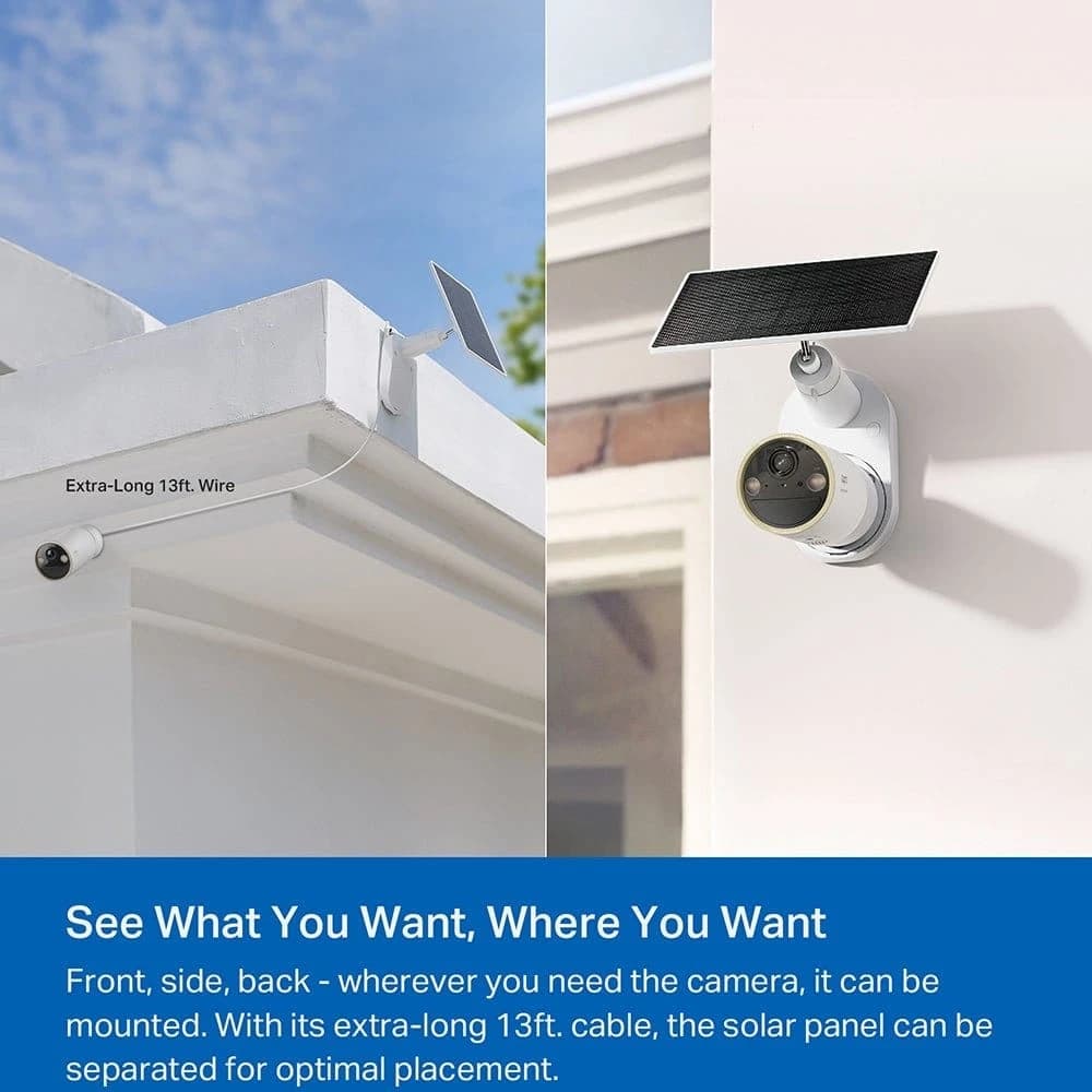 Tapo 8mp Smart Solar-Powered Security Camera | C460 Kit