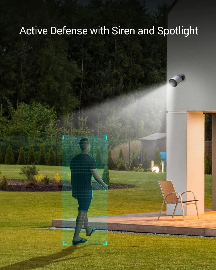 Ezviz 4MP Outdoor Battery/Solar Powered Camera - 2K+