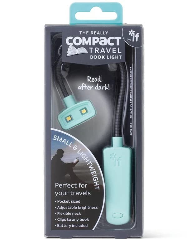 Compact Travel Book Light Mint