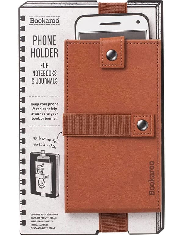 Bookaroo Phone Holder - Brown