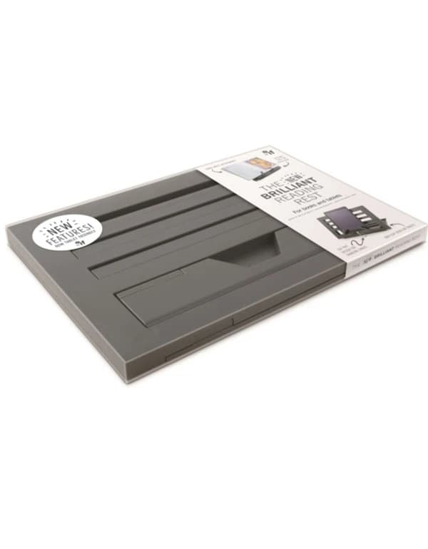 The New Brilliant Reading Rest Classic Grey