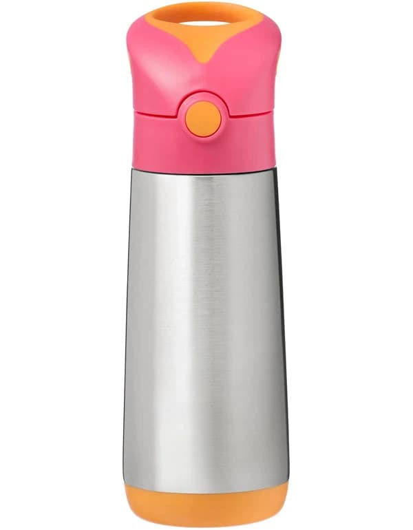 b.box Insulated Drink Bottle 500ml - Strawberry Shake