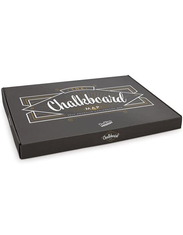 Chalkboard Map
