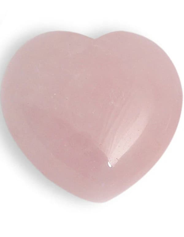 Crystal Heart Stone Assorted Colors