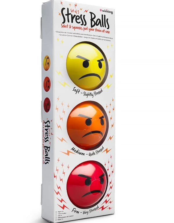 Set of 3 Stress Balls