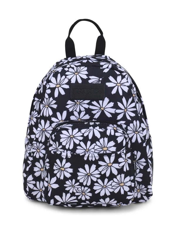 Jansport Half Pint Mini Backpack - Punk Pansies Black