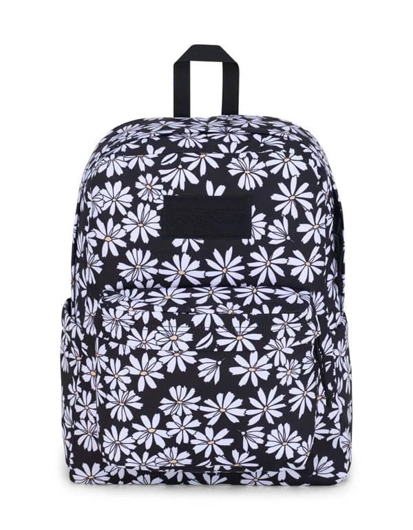 Jansport Superbreak Plus Backpack - Punk Pansies Black