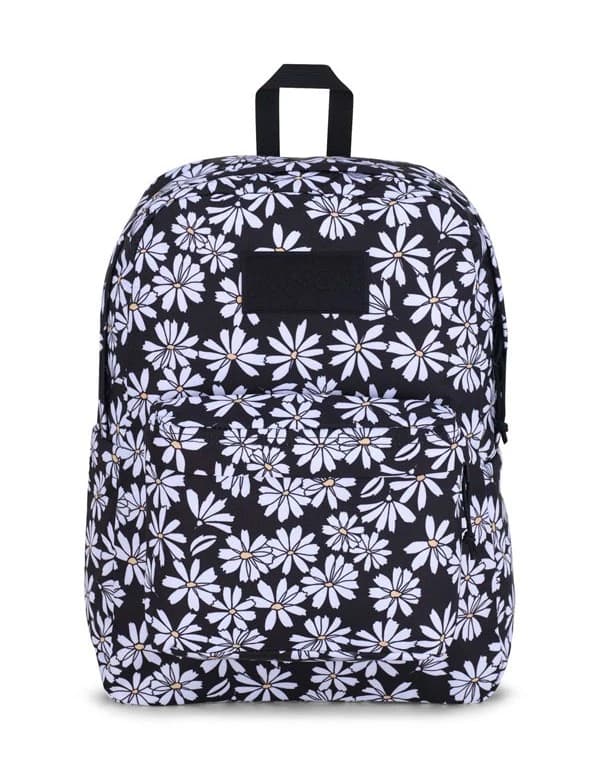 Jansport Superbreak Punk Pansies Backpack - Black