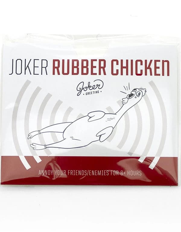 Joker Pranks Sound Cards with Rubber Chicken Noises