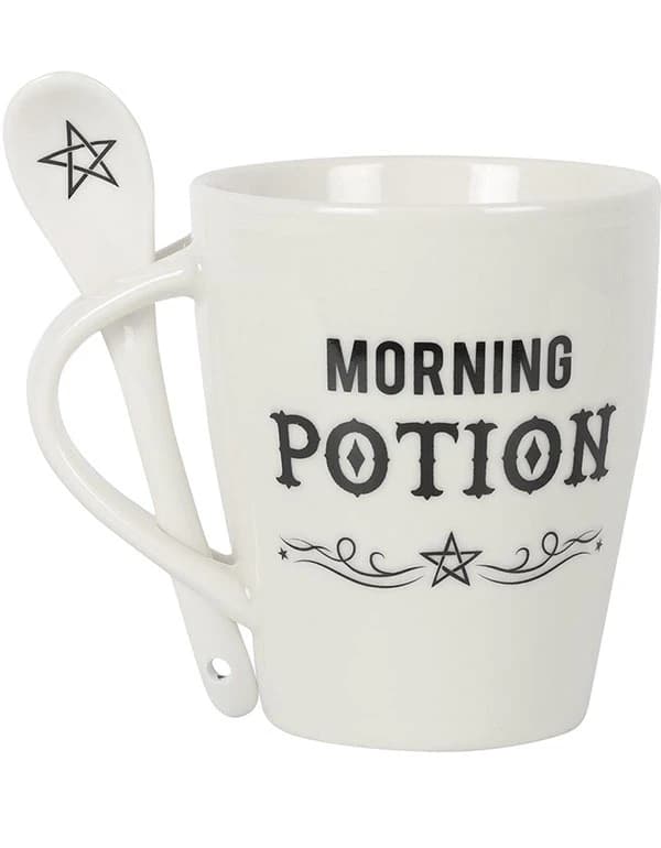 Morning Potion Mug and Spoon Set