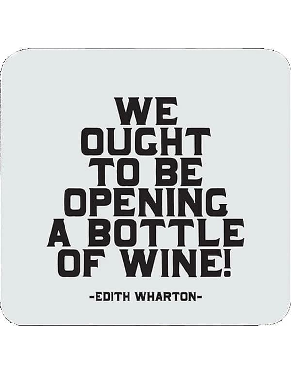 Quotable Coasters - Wine Quote