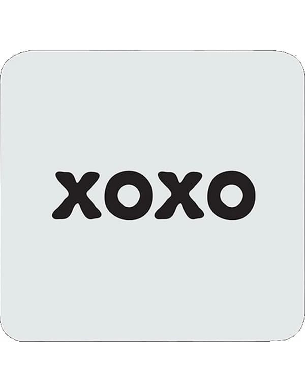 Quotable Coasters - "xoxo"
