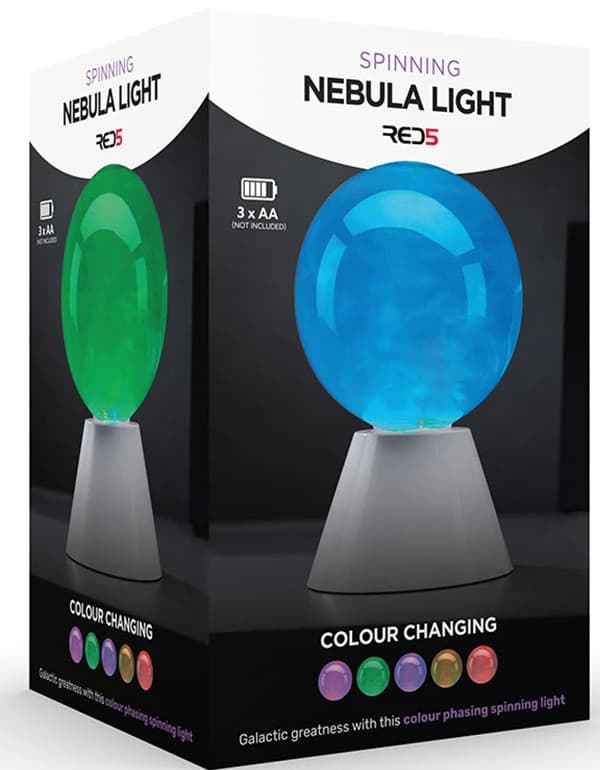 Spinning Nebula Light