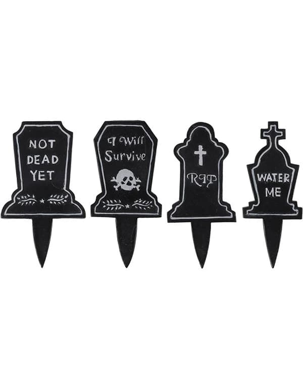 Tombstone Plant Marker Display