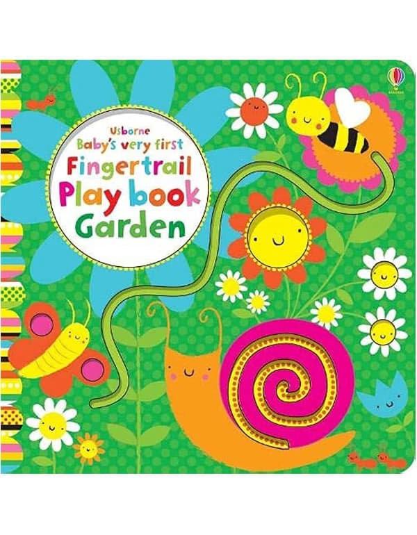 Baby's Very First Fingertrails Play Book Garden