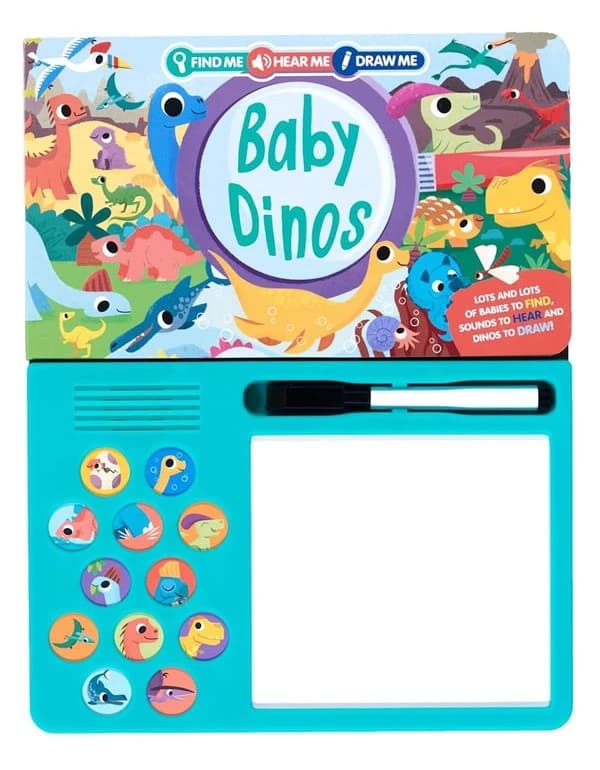 Find Me, Hear Me, Draw Me: Baby Dinos