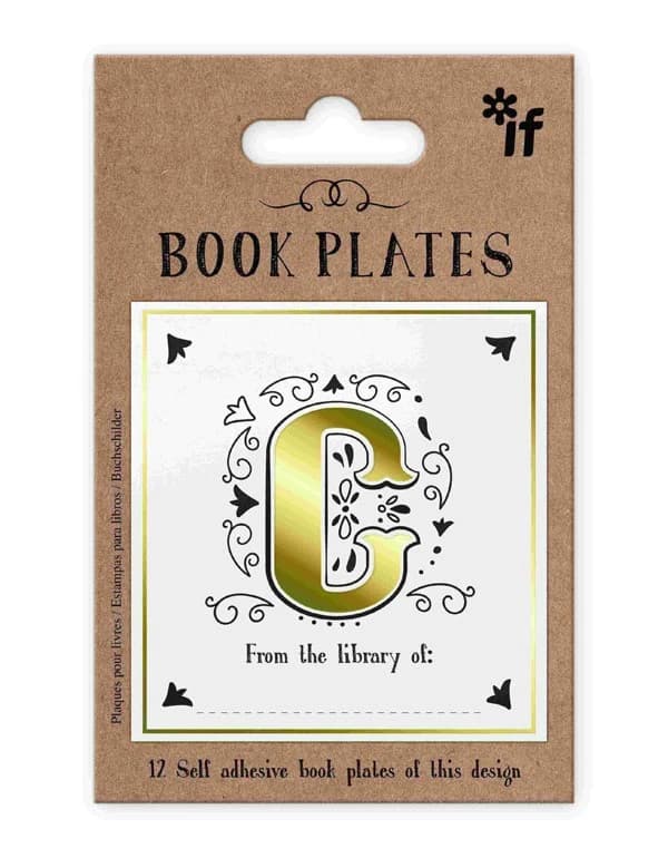 Letter Book Plates - C