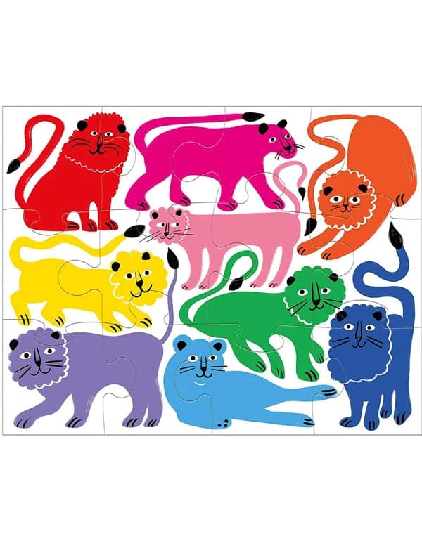 Rainbow Roar! Pouch Puzzle
