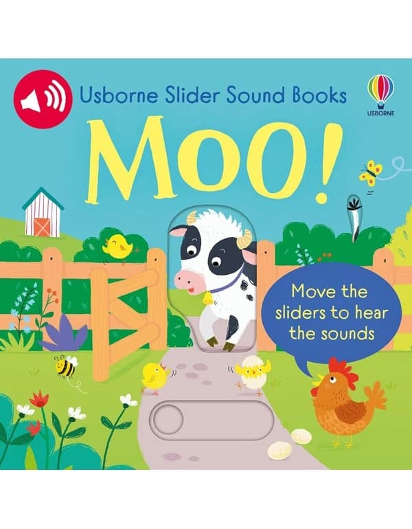 Slider Sound Books: MOO!