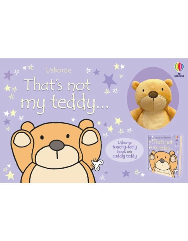 That's Not My Teddy Book and Toy