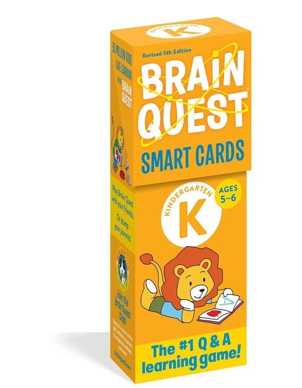 Brain Quest Kindergarten Smart Cards 5th Edition