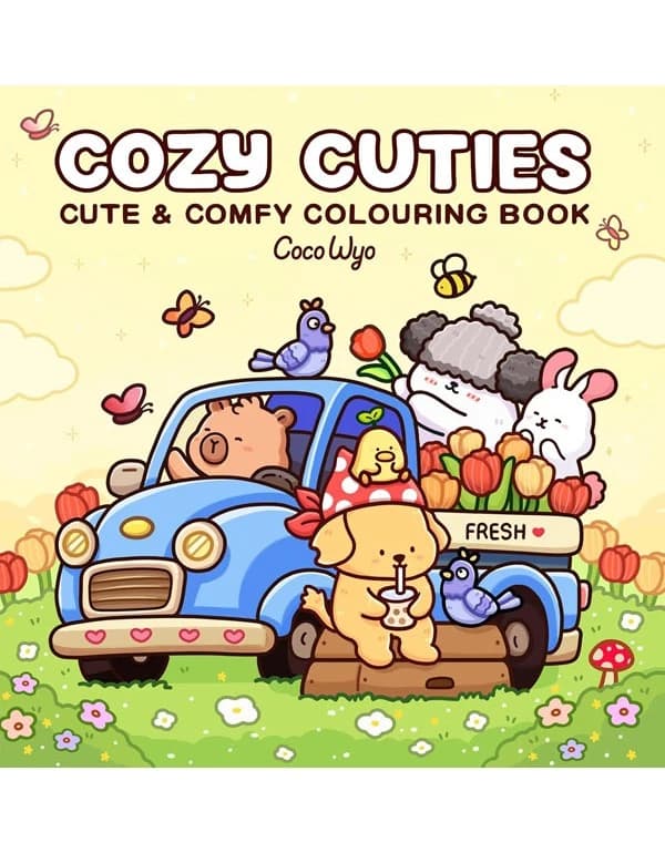 Cozy Cuties Coloring Book