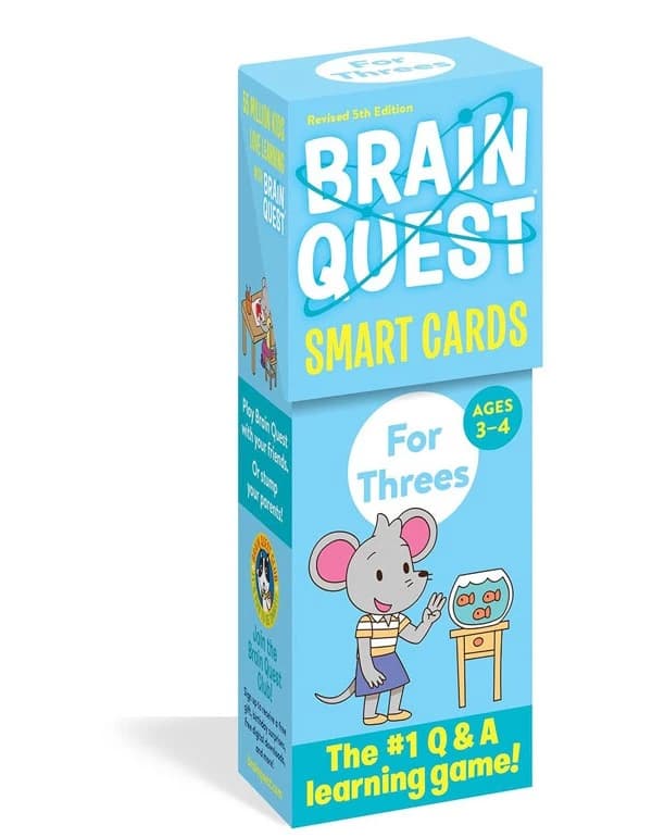 Brain Quest For Threes Smart Cards Revised 5th Edition