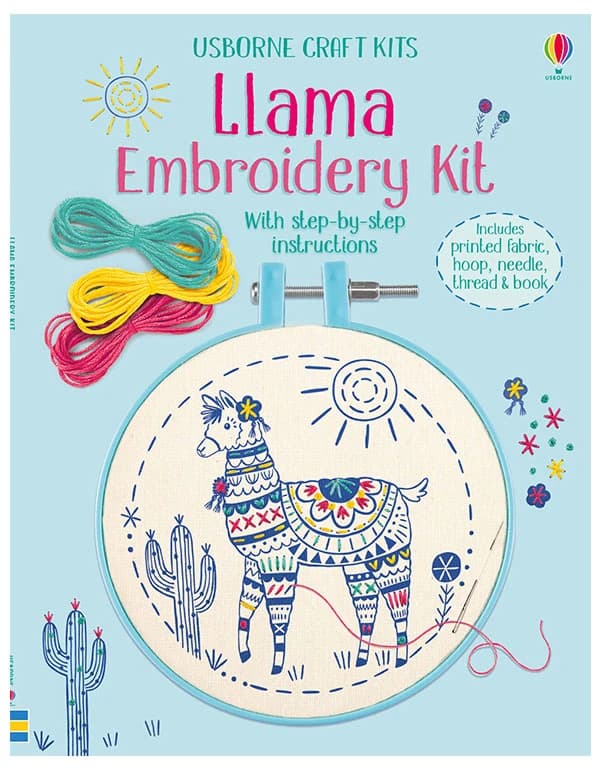 Embroidery Kit: Llama