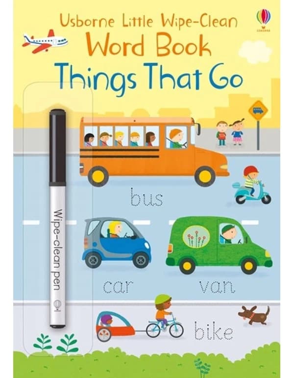 Little Wipe-Clean Word Book: Things That Go