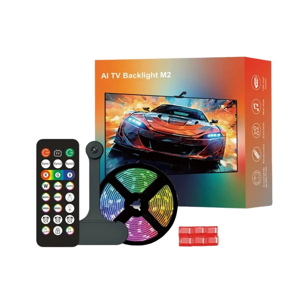 WACUAAO AI Sync LED TV Backlight with Camera