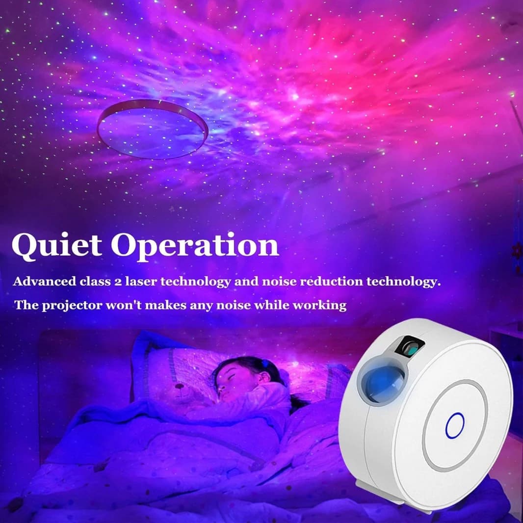 Smart Galaxy Projector with Alexa & Google Home Compatibility