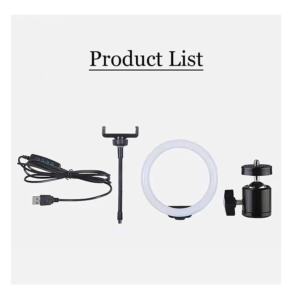 LED Ring Light 26cm with Tripod for Versatile Use