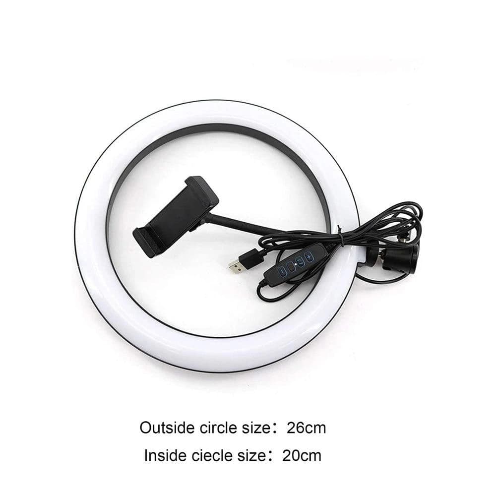 LED Ring Light 26cm with Tripod for Versatile Use