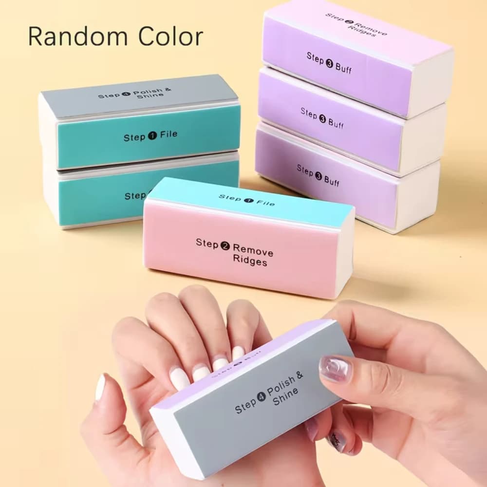 Nail Polishing and Buffing Tool for Manicures and Pedicures