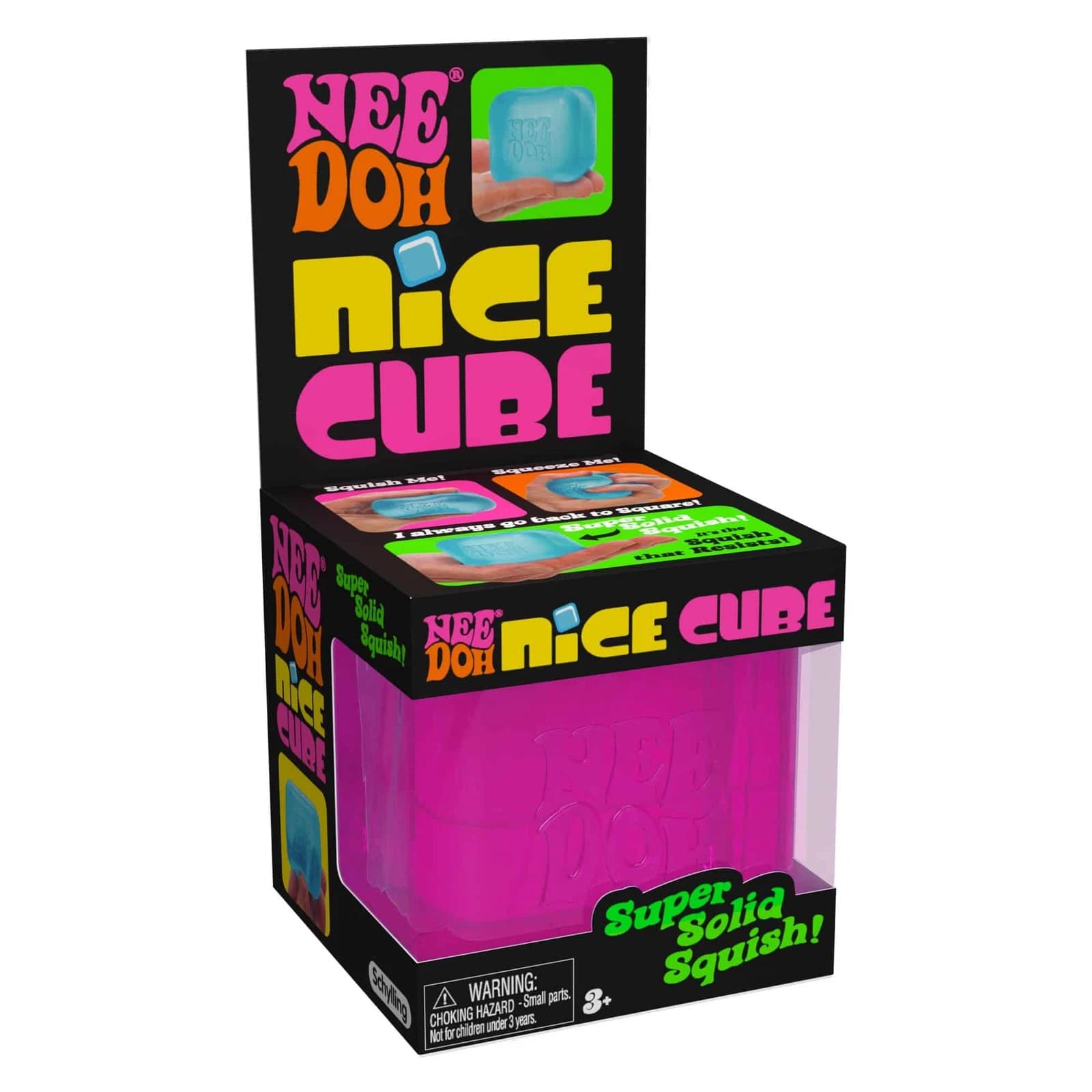 Nee Doh Cube Pink
