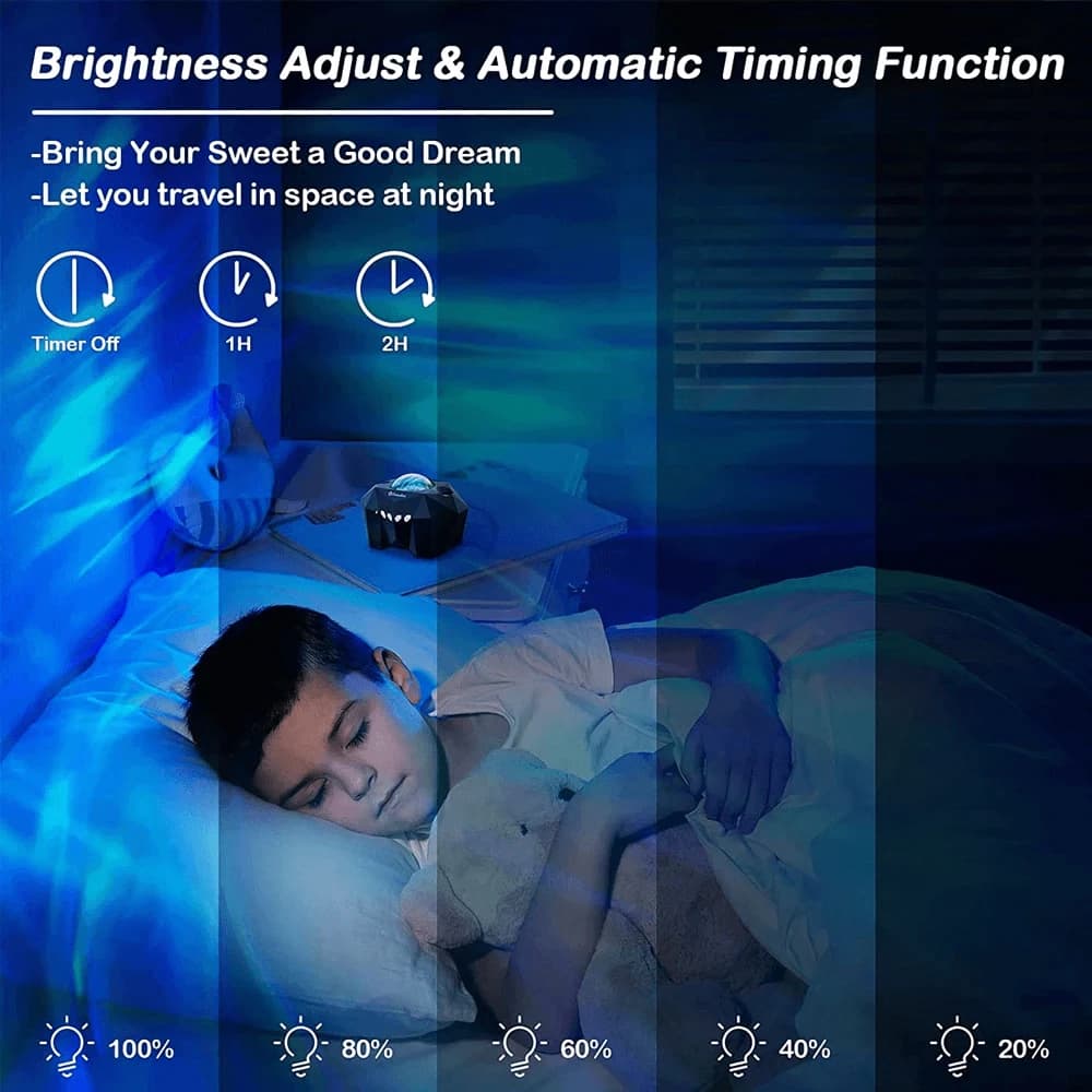 Galaxy Night Light Projector