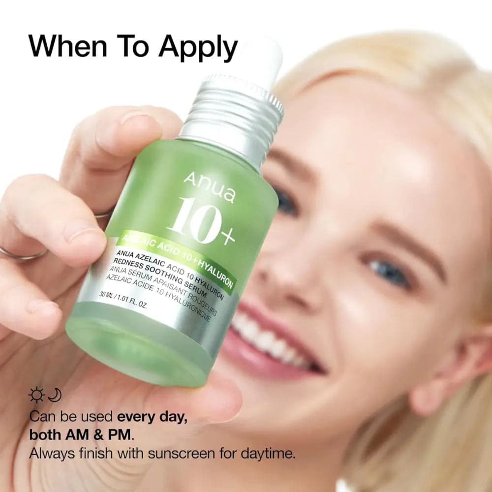 Anua Azelaic Acid 10% Hyaluron Redness Soothing Serum 30ml