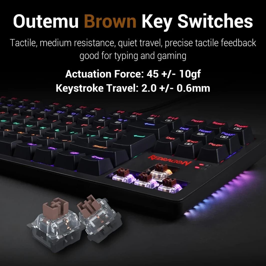 Redragon S113 Gaming Keyboard Mouse Combo