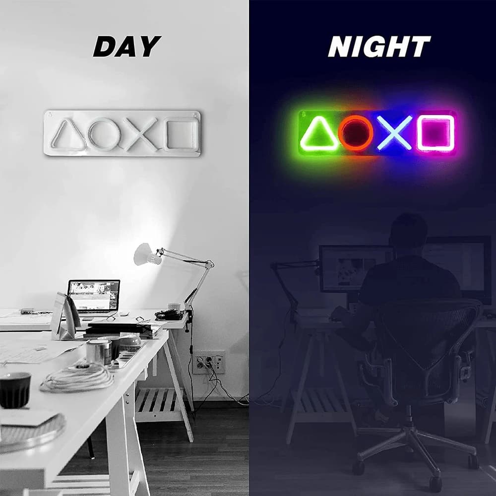 Playstation Icon Neon Sign LED