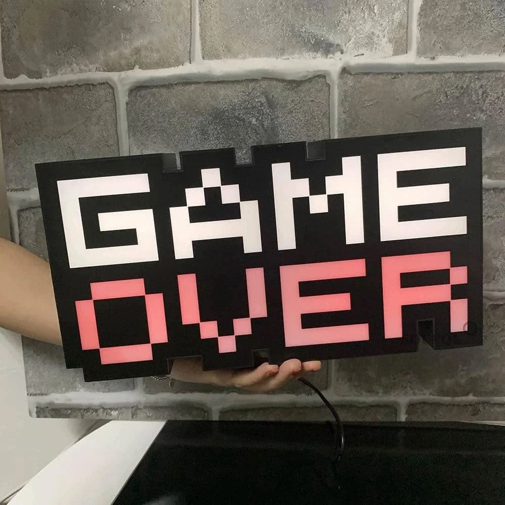 Voice Control LED Game Over Lamp