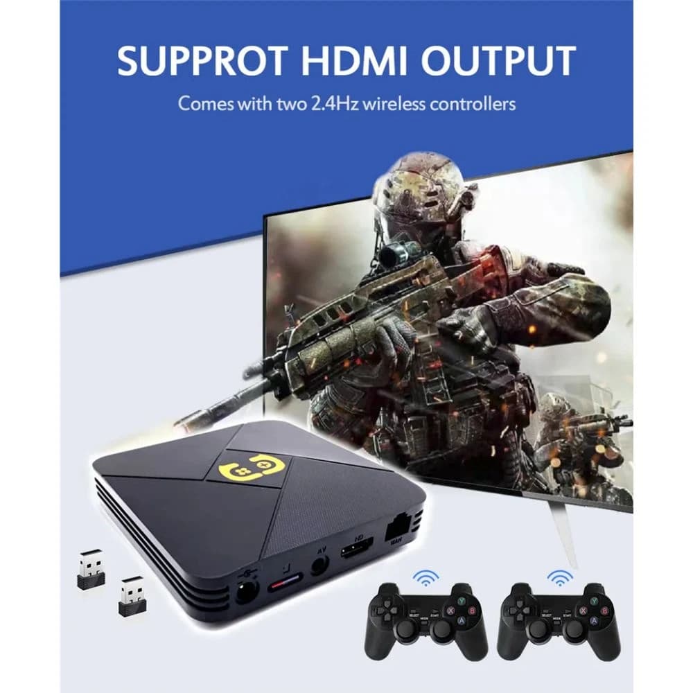 Retro Classic Gamebox 2.4g Wireless Dual System Game Stick