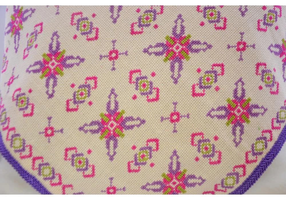 Set of 2 Embroidered Cushion Covers for Home Sofa