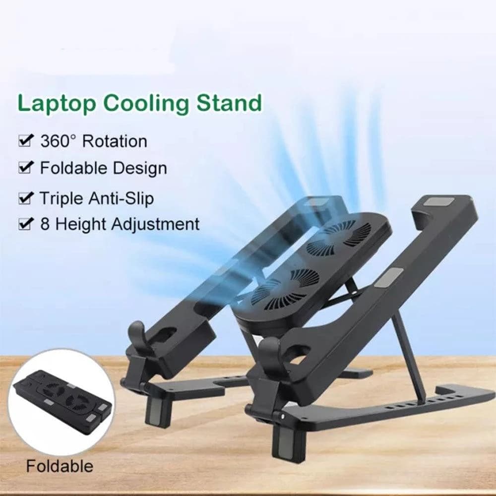 Multi Position Foldable Bracket Laptop Cooler Tablet Stand H688