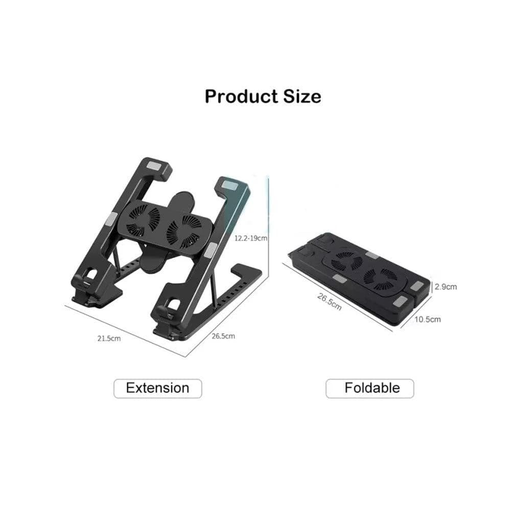 Multi Position Foldable Bracket Laptop Cooler Tablet Stand H688