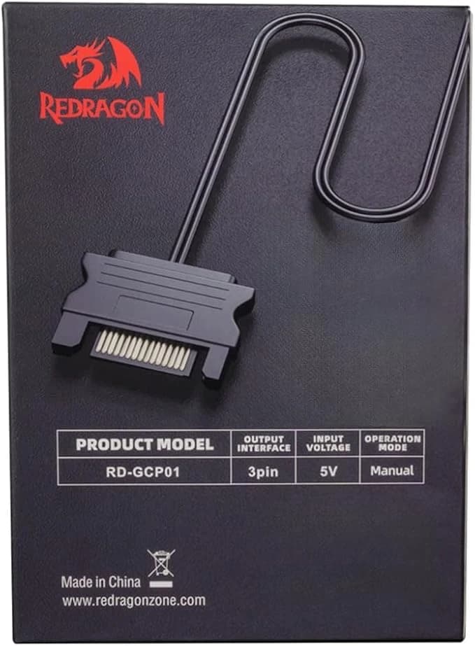 Redragon Mini Controller Rd-gcp01, 5V, Black