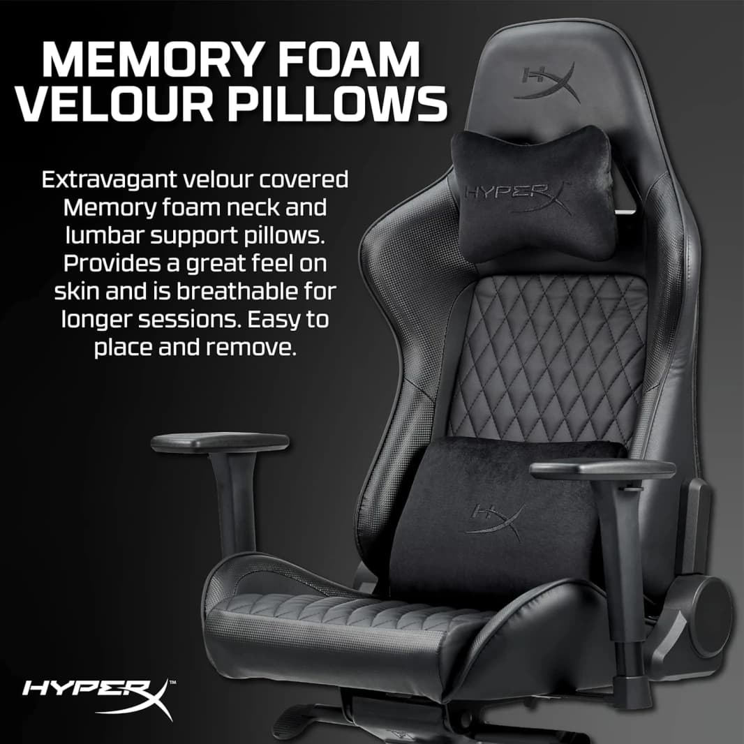 HyperX Blast Ergonomic Gaming Chair - Red Black