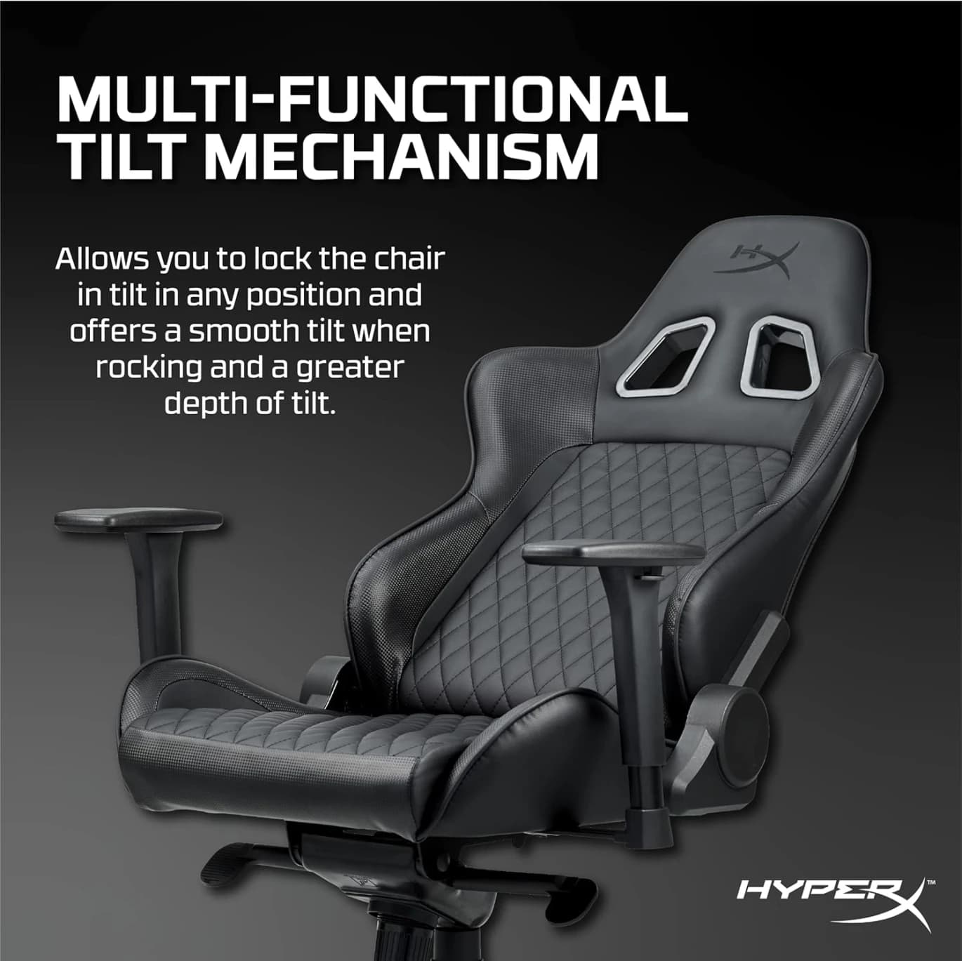 HyperX Blast Ergonomic Gaming Chair - Red Black